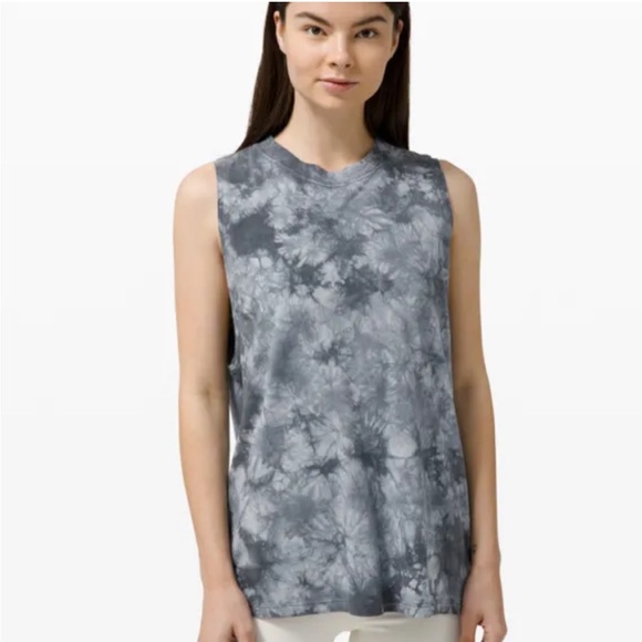 lululemon athletica Tops - LULULEMON | all yours tank earth dye earth dye stone size 8 like new